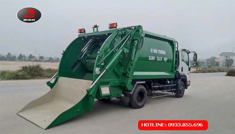 Xe ép rác 10 khối Hyundai Mighty W11S