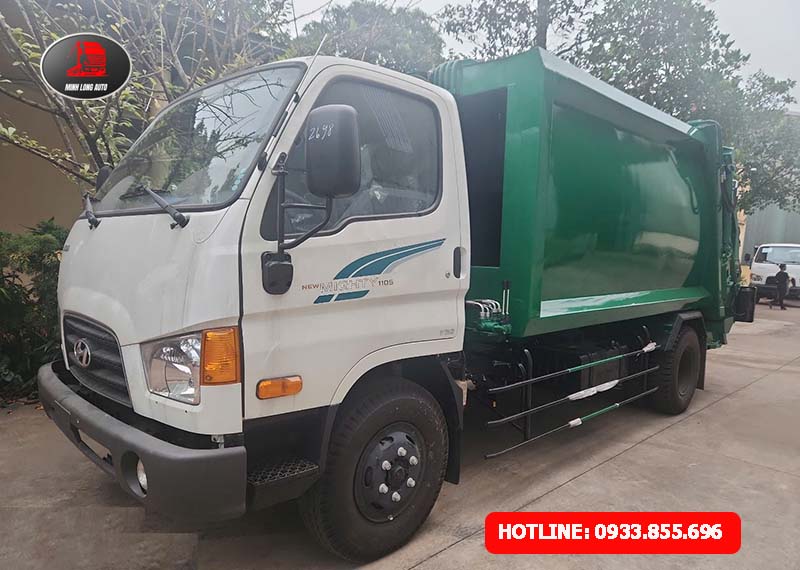 #1 Bán xe chở rác 10 khối Hyundai Mighty W11S 4x2 là lựa chọn lý tưởng cho các đơn vị môi trường đô thị nhờ cấu tạo nội – ngoại thất hiện đại, bền bỉ và tiện dụng