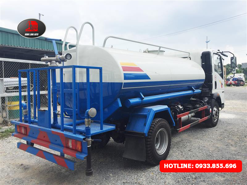 Ưu điểm vượt trội của xe phun nước rửa đường Howo