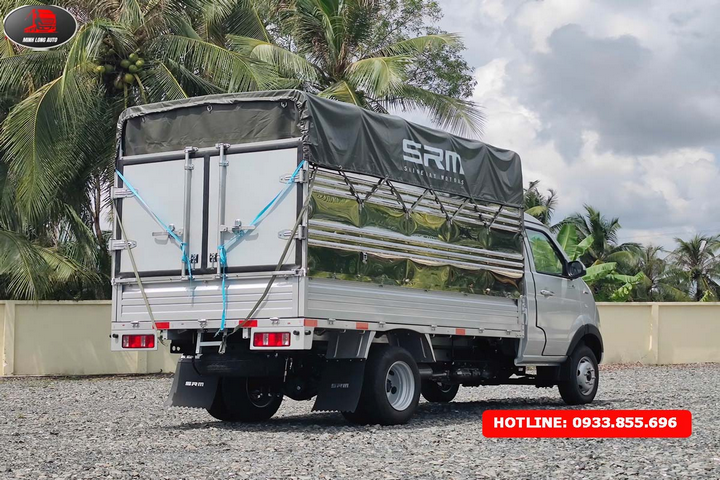 Xe Tải SRM S1 1.5 Tấn Thùng Bạt