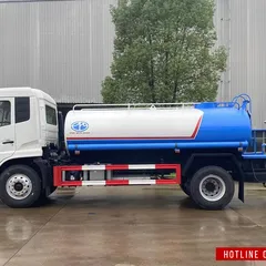 Xe bồn tưới nước rửa đường Dongfeng có tải trọng là 9 tấn #1