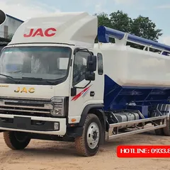 XE BỒN CÁM TRỤC VÍT JAC N900E5 – GIẢI PHÁP VẬN CHUYỂN THỨC ĂN CHĂN NUÔI HIỆU QUẢ