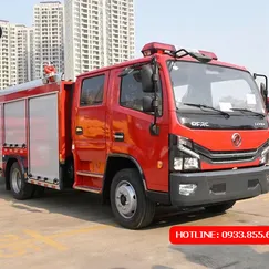 XE CỨU HỎA CHỮA CHÁY DONGFENG 4 KHỐI ( 4M3)