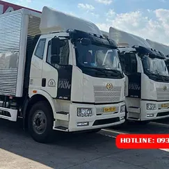 XE TẢI FAW J6L THÙNG KÍN INOX NHẬP KHẨU TẢI TRỌNG 7.5 TẤN