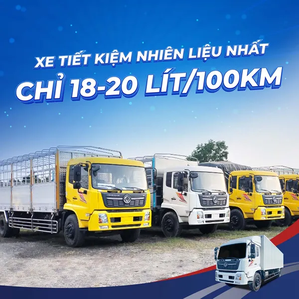 CÁC DÒNG XE TẢI DONGFENG 4X2