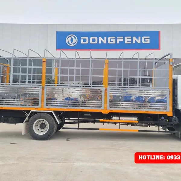 XE TẢI DONGFENG NHẬP KHẨU 9 TẤN THÙNG BẠT