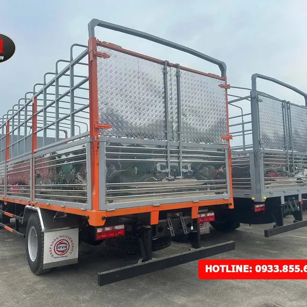 XE TẢI DONGFENG NHẬP KHẨU 9 TẤN THÙNG BẠT