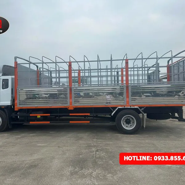 XE TẢI DONGFENG NHẬP KHẨU 9 TẤN THÙNG BẠT