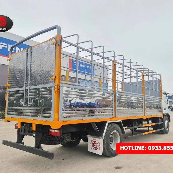 XE TẢI DONGFENG NHẬP KHẨU 9 TẤN THÙNG BẠT