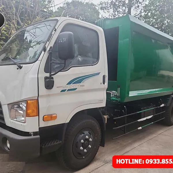 XE ÉP RÁC 10 KHỐI HYUNDAI MIGHTY W11S