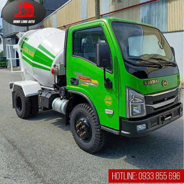 XE TRỘN BÊ TÔNG HOA MAI 2 KHỐI