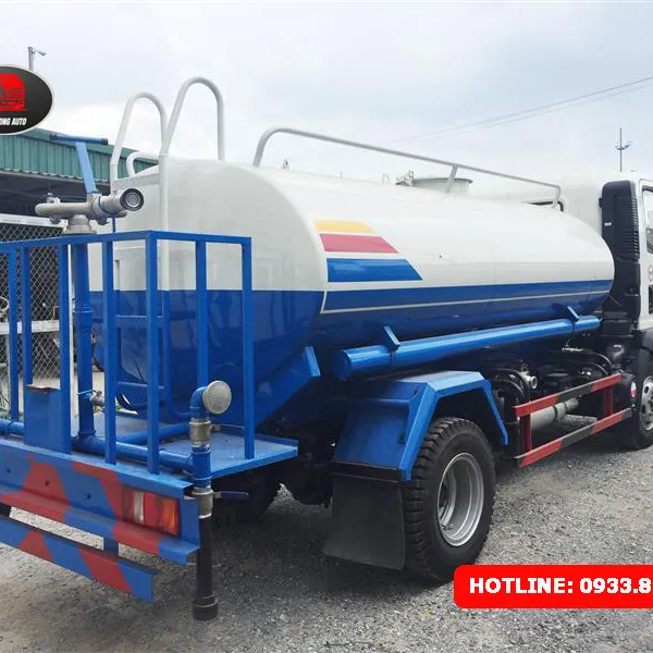 XE BỒN PHUN NƯỚC RỬA ĐƯỜNG TƯỚI CÂY 6 KHỐI HOWO