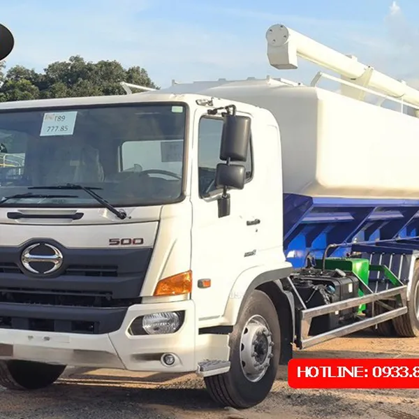 XE BỒN CÁM HINO 3 CHÂN 24 KHỐI