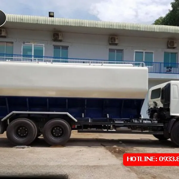 XE BỒN CÁM HINO 3 CHÂN 24 KHỐI