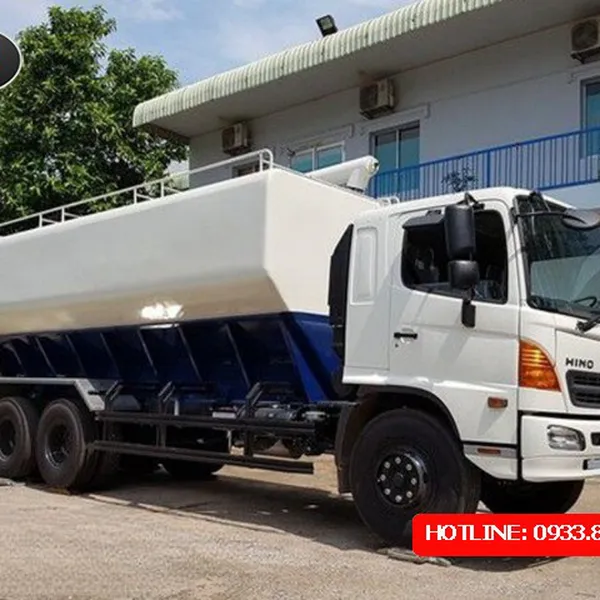 XE BỒN CÁM HINO 3 CHÂN 24 KHỐI