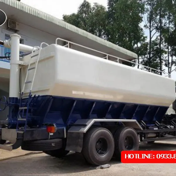 XE BỒN CÁM HINO 3 CHÂN 24 KHỐI