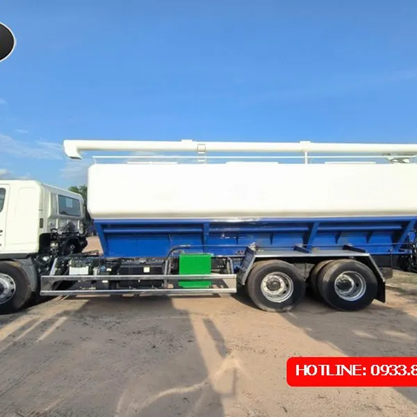 XE BỒN CÁM HINO 3 CHÂN 24 KHỐI