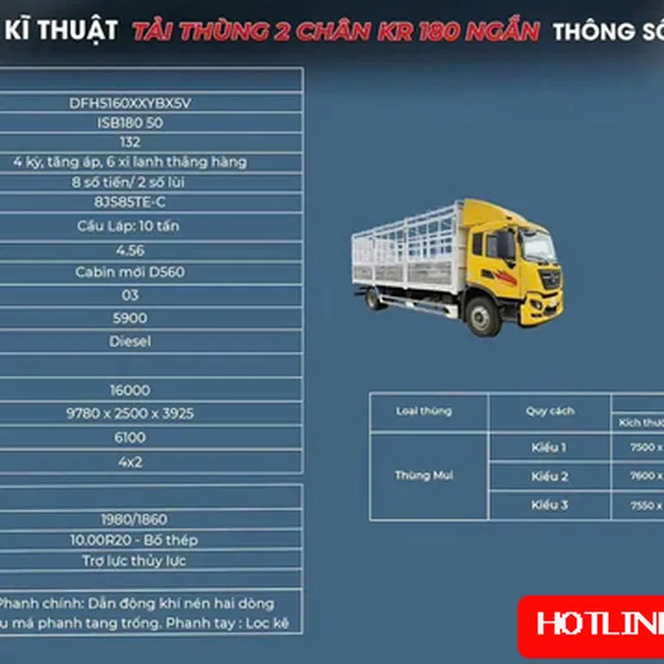 XE TẢI DONGFENG 9 TẤN THÙNG BẠT 