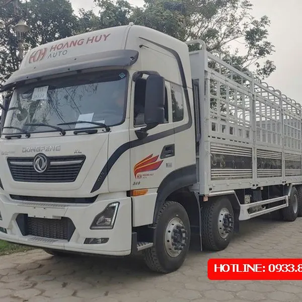 XE TẢI DONGFENG 4 CHÂN KL340 17.5 TẤN CABIN CAO 