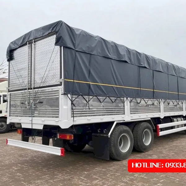 XE TẢI DONGFENG 4 CHÂN KL340 17.5 TẤN CABIN CAO 