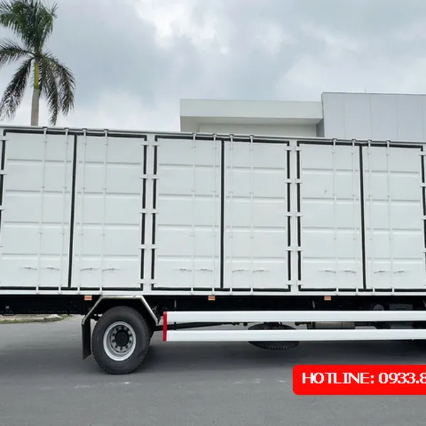 XE TẢI DONGFENG B180 7 TẤN THÙNG KÍN CONTAINER