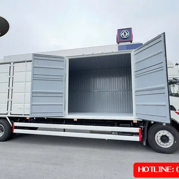 XE TẢI DONGFENG KR180 7.65 TẤN THÙNG KÍN CONTAINER