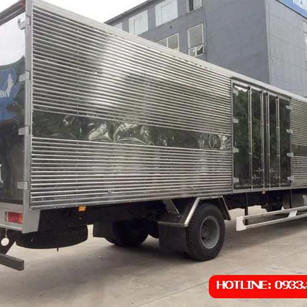 XE TẢI FAW J6L THÙNG KÍN INOX NHẬP KHẨU TẢI TRỌNG 7.5 TẤN