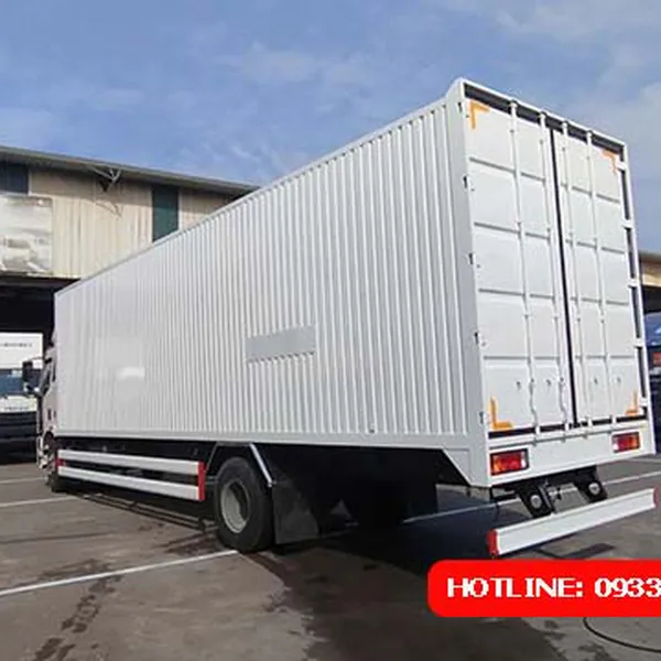 XE TẢI FAW J6L THÙNG KÍN CONTAINER CAO 2.52 MÉT