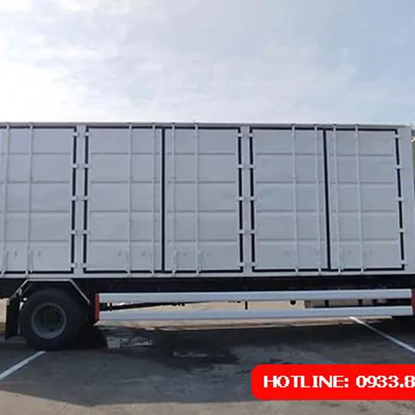 XE TẢI FAW J6L THÙNG KÍN CONTAINER CAO 2.52 MÉT
