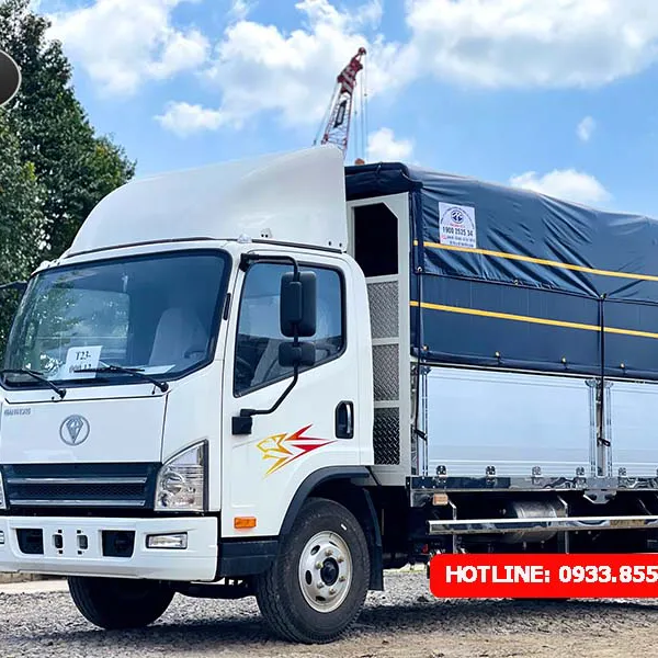 XE TẢI FAW TIGER 8.5 TẤN THÙNG BỬNG NHÔM