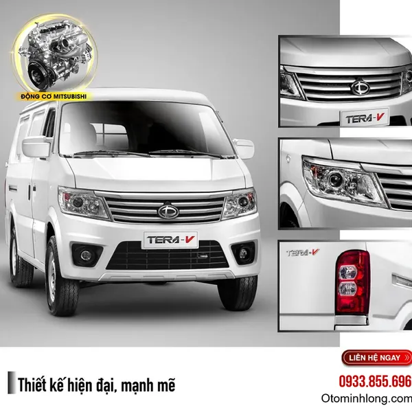 XE TẢI VAN 2 CHỖ TERACO 945KG