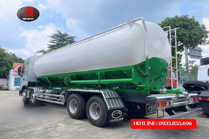 KINH NGHIỆM MUA XE BỒN CHỞ CÁM CHENGLONG H7 4 CHÂN GIÁ TỐT