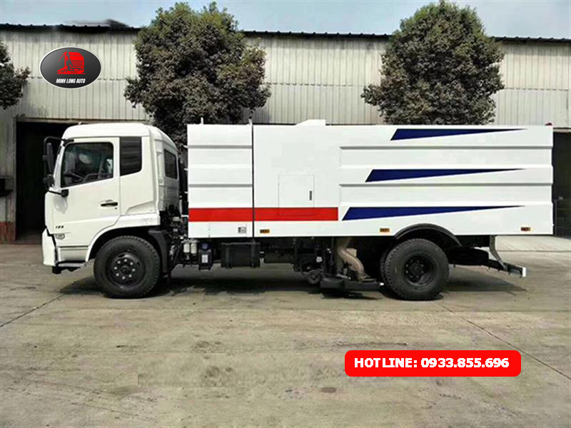 ĐẠI LÝ XE QUÉT ĐƯỜNG HÚT BỤI DONGFENG 9 KHỐI NHẬP KHẨU – MINH LONG