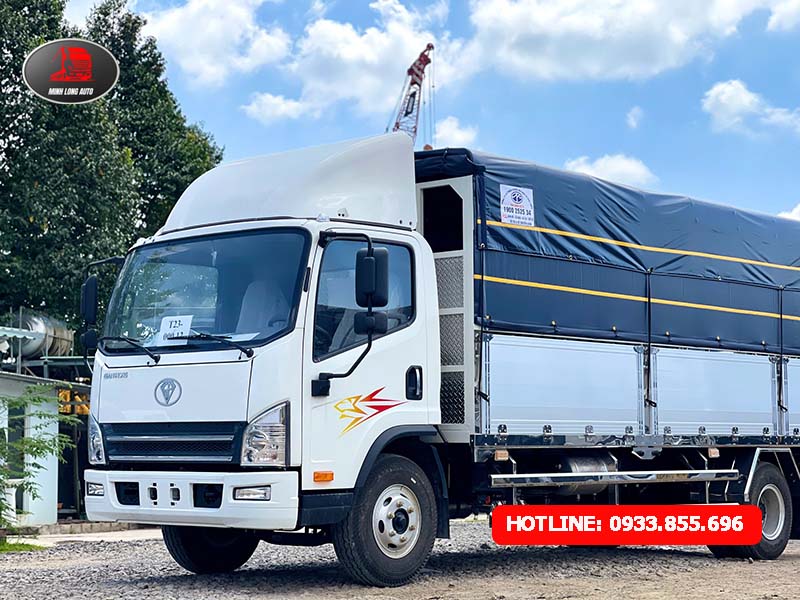 #1 Xe Faw Tiger 8.5 tấn máy Weichai thùng bửng nhôm dài 6m3  