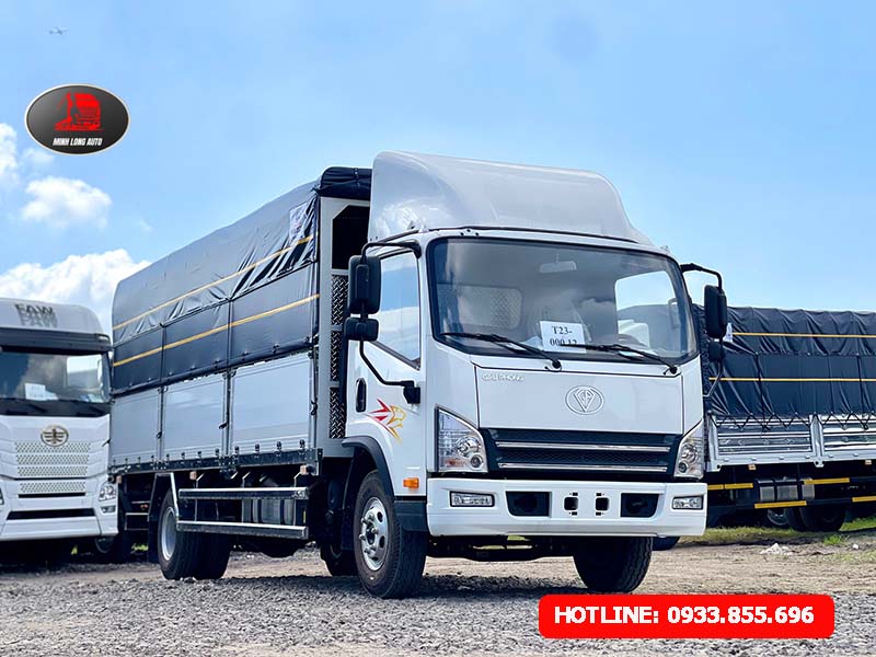 gia cố đa điểm chống vặn xoắn, phù hợp di chuyển trên nhiều địa hình khác nhau. #1 Xe Faw Tiger 8.5 tấn máy Weichai thùng bửng nhôm dài 6m3