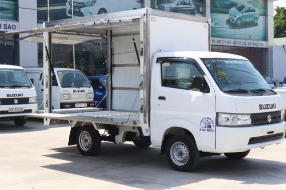 Xe tải thùng cánh dơi hay còn gọi là xe tải bán lưu động Xe tải thùng cánh dơi hay còn gọi là xe tải bán lưu động