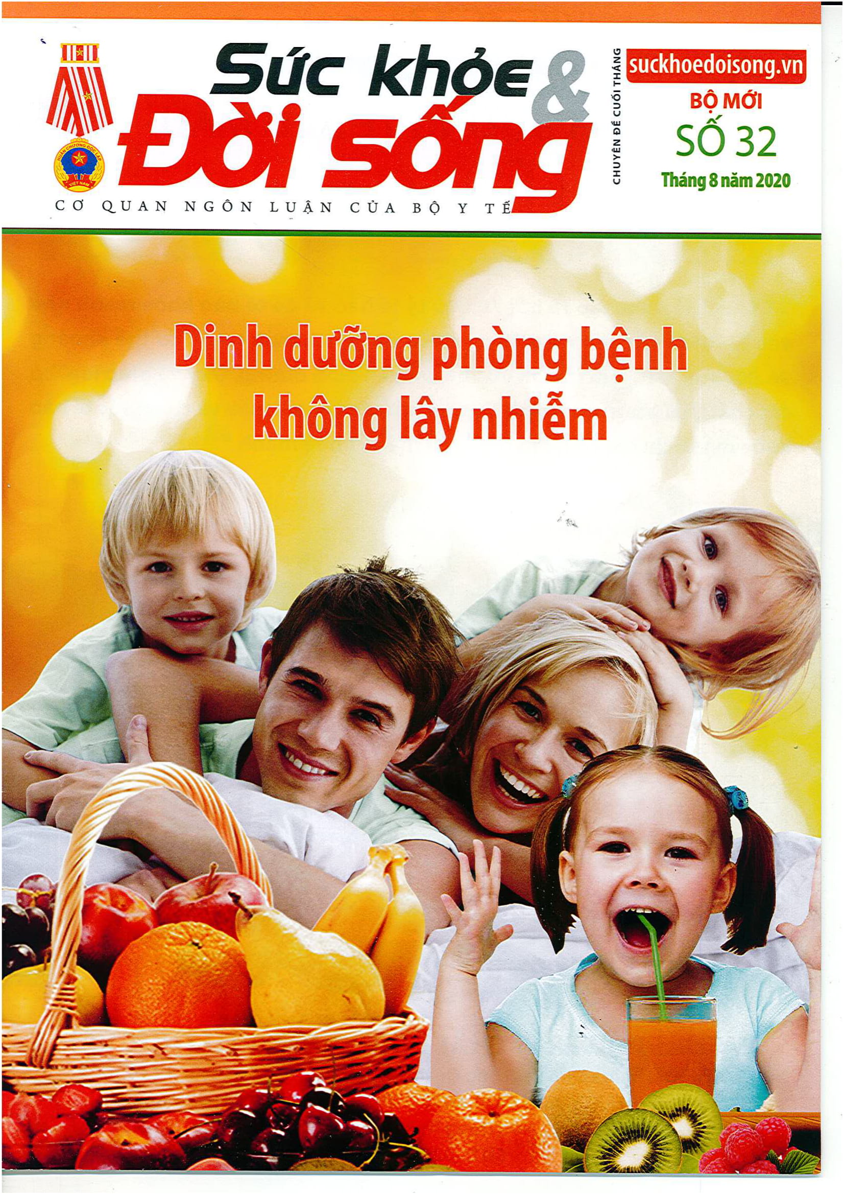 Báo Sức Khỏe &amp; Đời sống - Chuyên đề số 32 - Dinh dưỡng phòng bệnh không ...