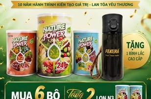 ƯU ĐÃI LỚN - NATURE POWER CÙNG HÀNH TRÌNH 10 NĂM