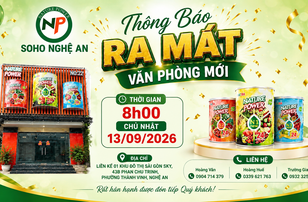 SOHO NATURE POWER NGHỆ AN RA MẮT MẶT BẰNG MỚI