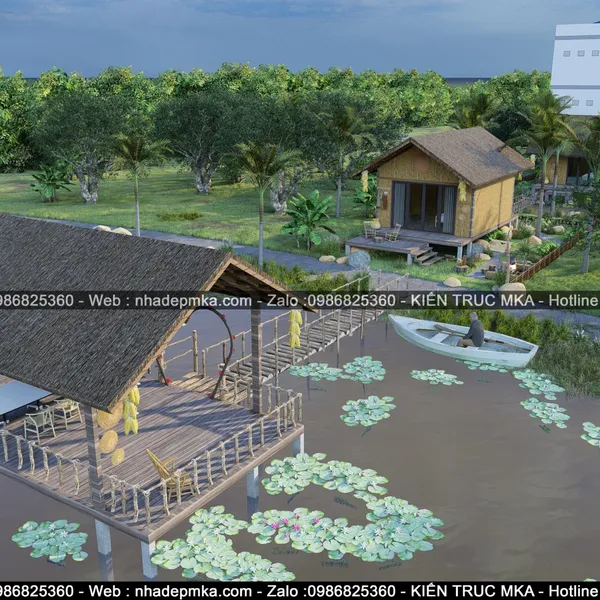 Thiết kế thi công Farm Stay nuôi yến - Tây Ninh