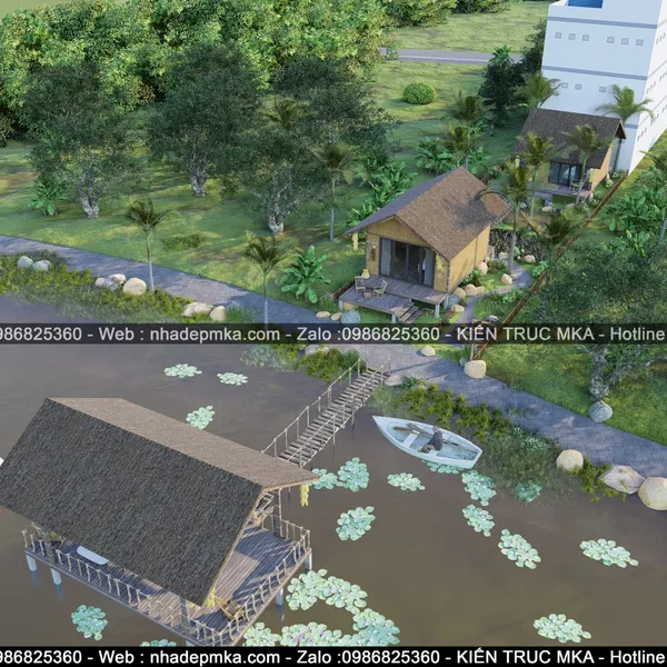 Thiết kế thi công Farm Stay nuôi yến - Tây Ninh