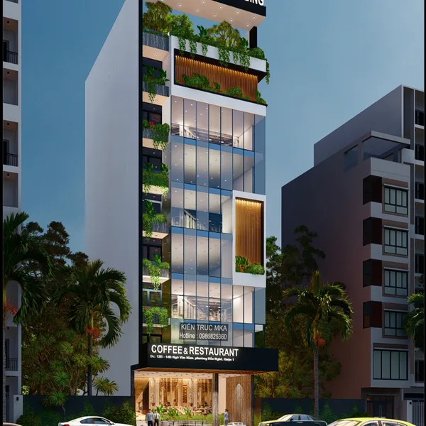 Thiết kế nhà hàng quận 1 TPHCM 