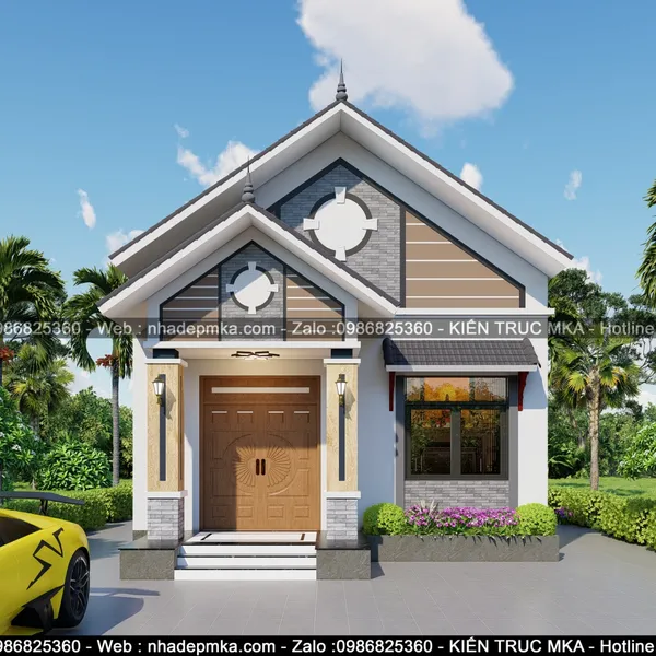 Thiết kế thi công nhà vườn chú Yên -Đồng Nai