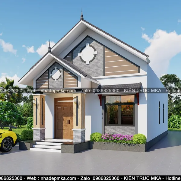 Thiết kế thi công nhà vườn chú Yên -Đồng Nai