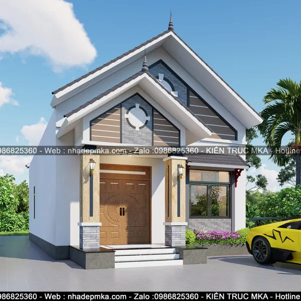 Thiết kế thi công nhà vườn chú Yên -Đồng Nai