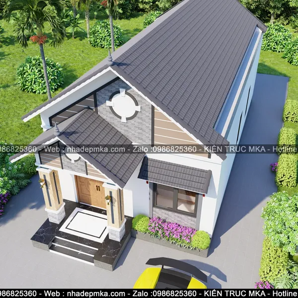 Thiết kế thi công nhà vườn chú Yên -Đồng Nai