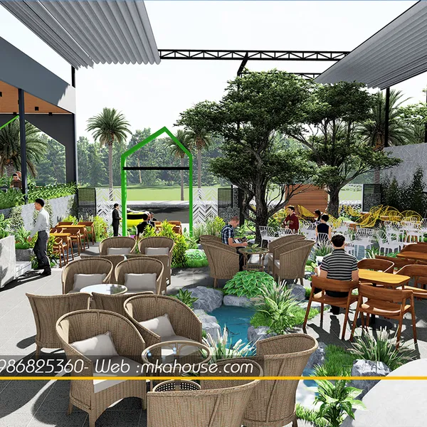 CAFE SÂN VƯỜN A BANG- ĐỒNG NAI