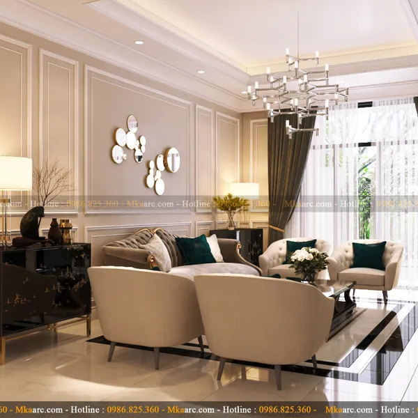 NỘI THẤT BIỆT THỰ  A LONG-Q9