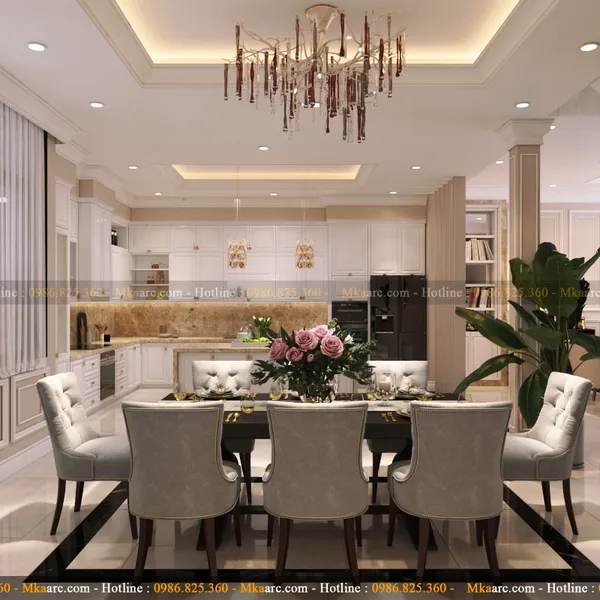 NỘI THẤT BIỆT THỰ  A LONG-Q9