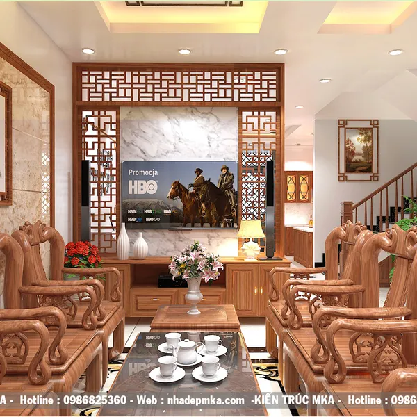 NỘI THẤT BIỆT THỰ ANH THÀNH